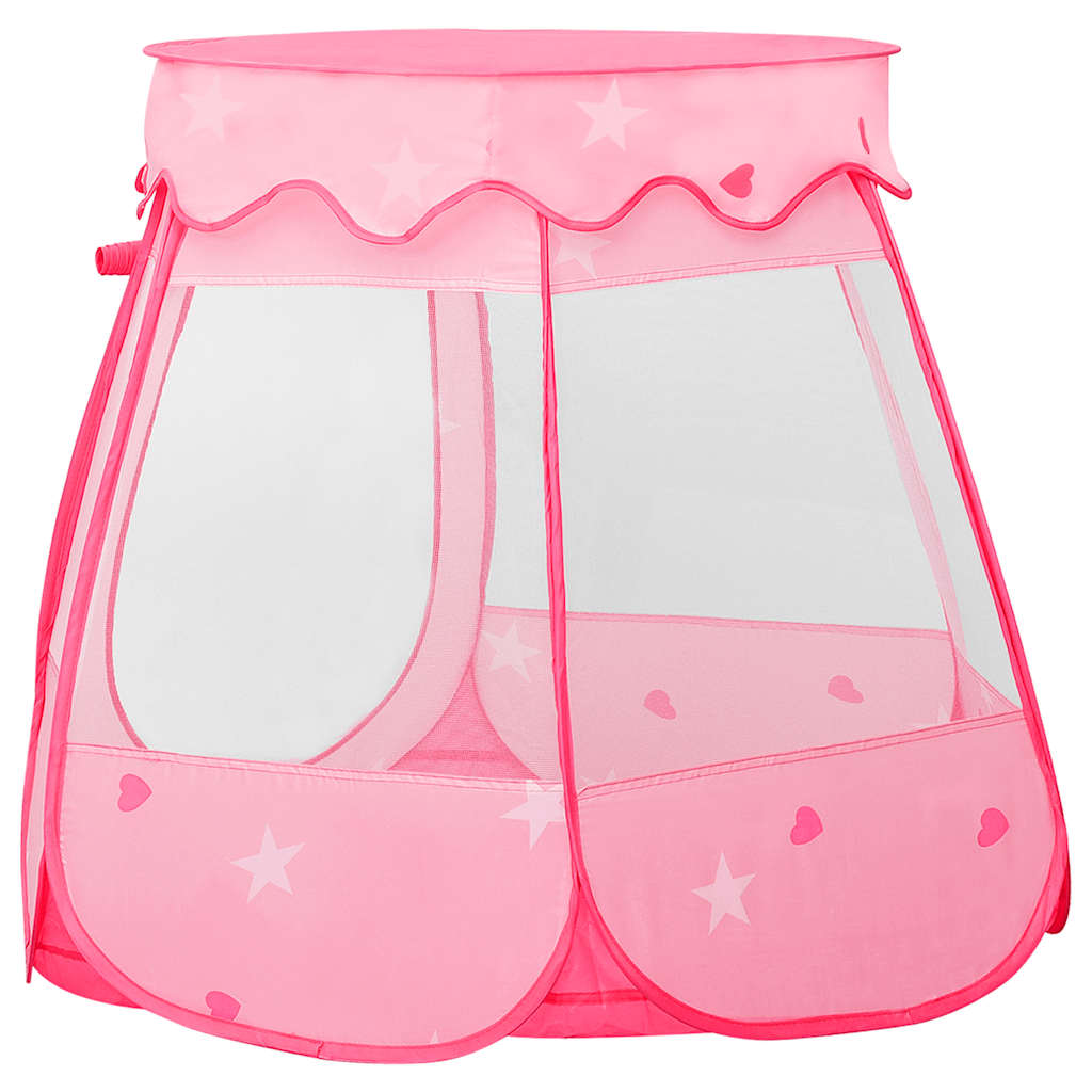 children's play tent, with 250 balls, pink, 102 x 102 x 82 cm