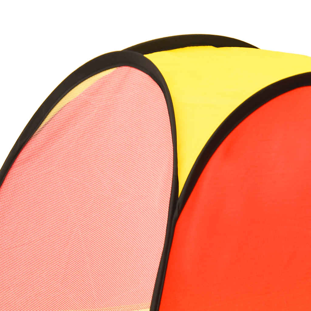 children's play tent, 250 balls, multi-colored, 255 x 80 x 100 cm