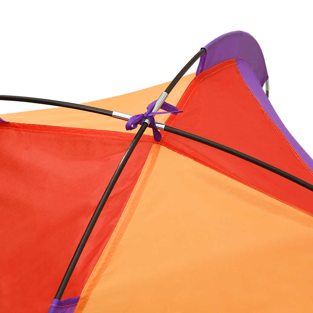 children's play tent, with 250 balls, multi-colored, 338x123x111 cm