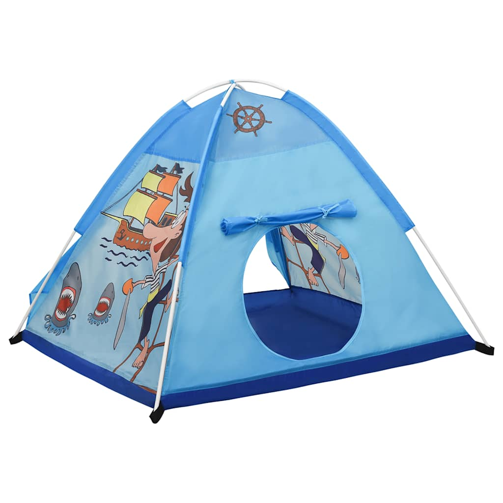 children's play tent, 250 balls, blue, 120 x 120 x 90 cm