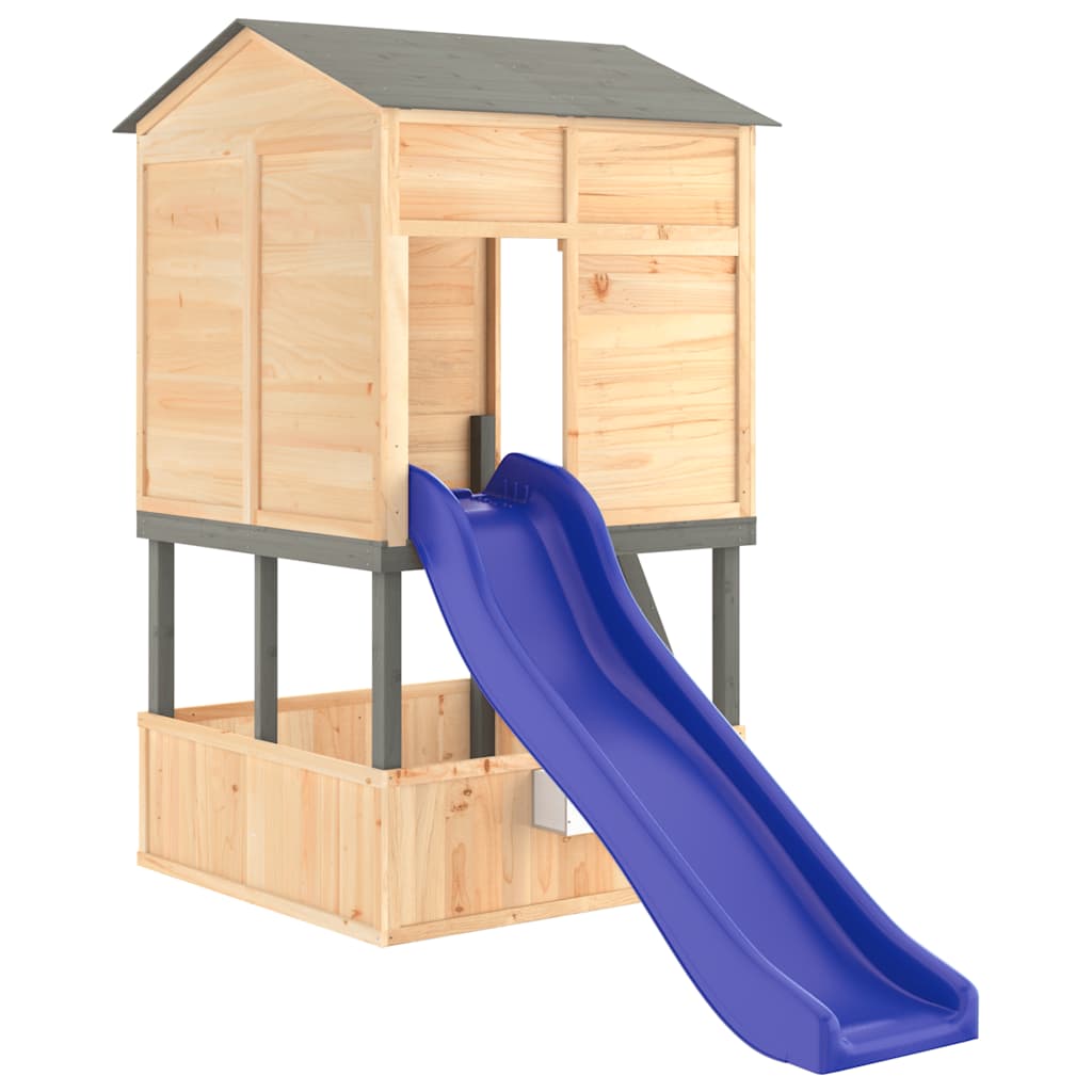 outdoor playground, wooden toys