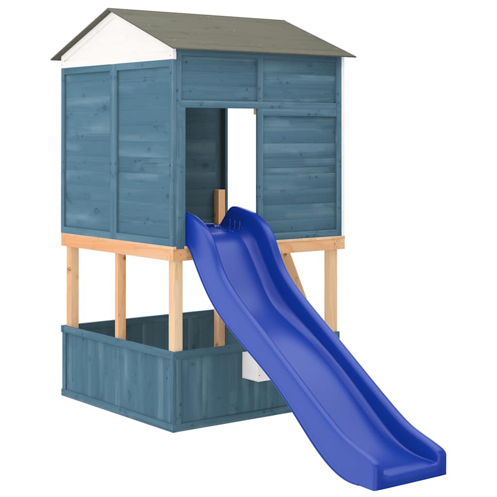 outdoor playground, wooden toys