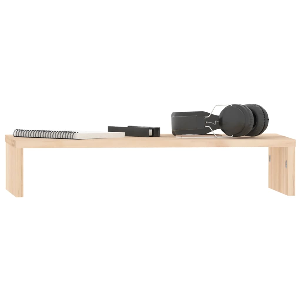 monitor stand, 50 x 27 x 10 cm, pine wood