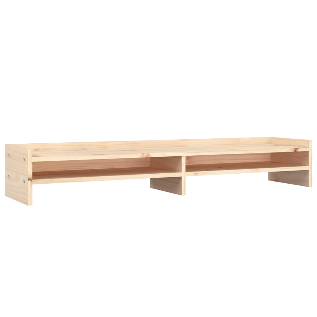 monitor stand, 100 x 24 x 16 cm, pine wood