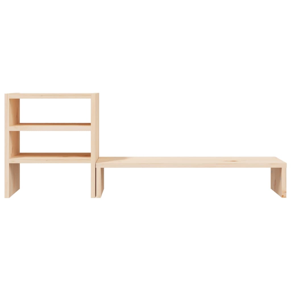 monitor stand, 81 x 20 x 30 cm, pine wood