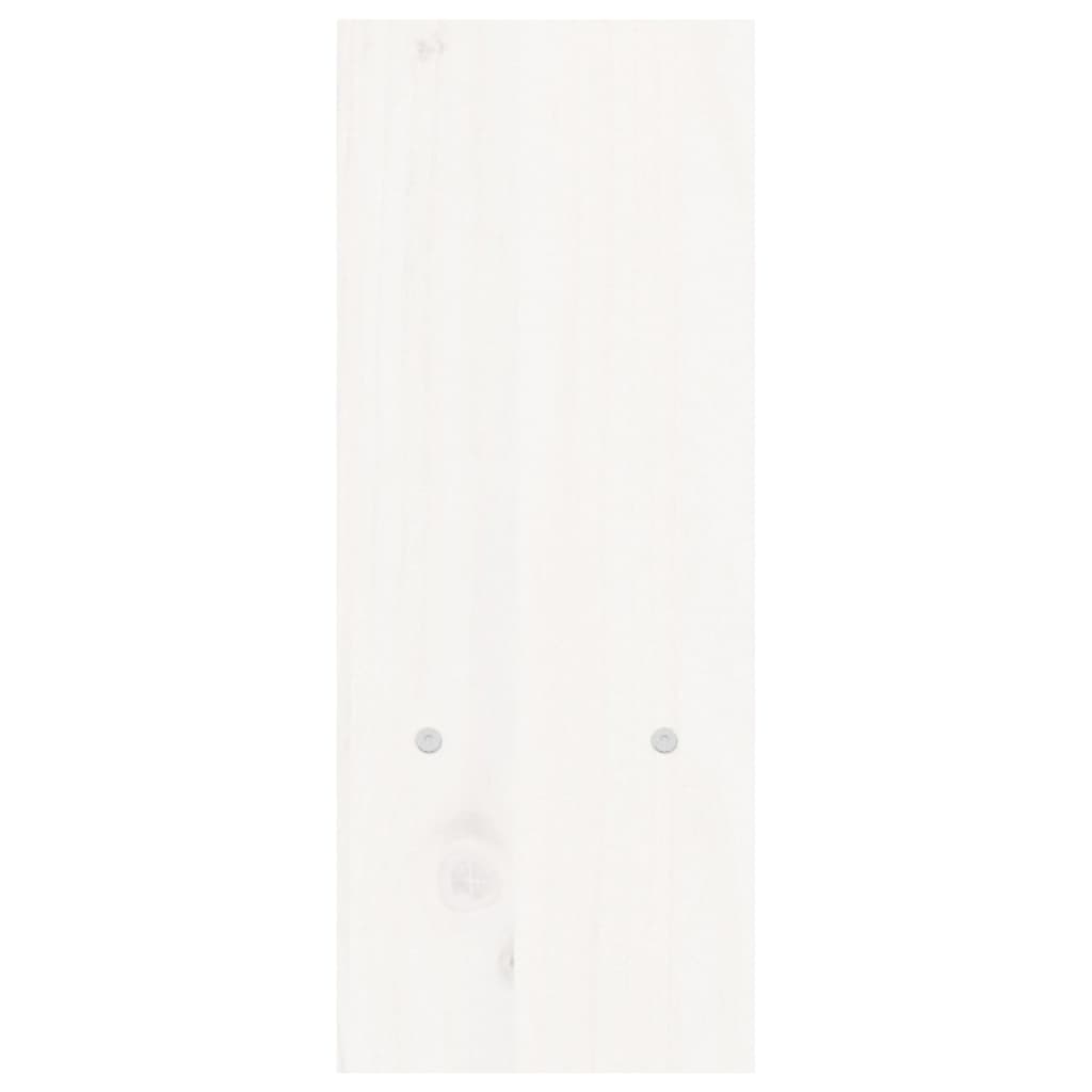 monitor stand, white, (39-72) x 17 x 43 cm, pine wood