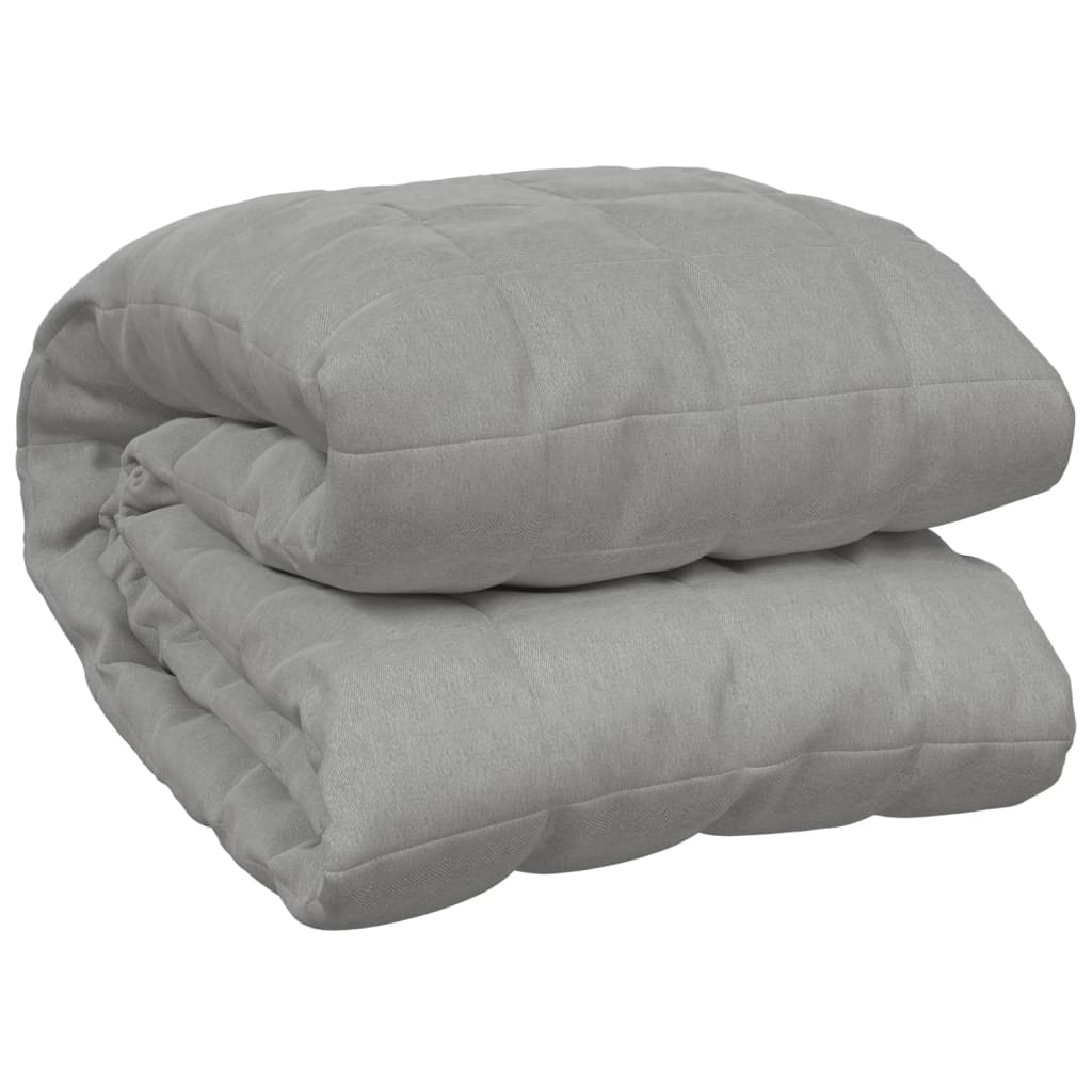 weighted blanket gray 120x180 cm 5 kg fabric