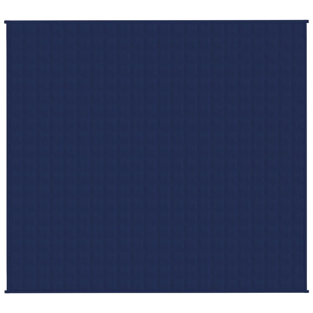 weighted blanket blue 200x225 cm 13 kg fabric