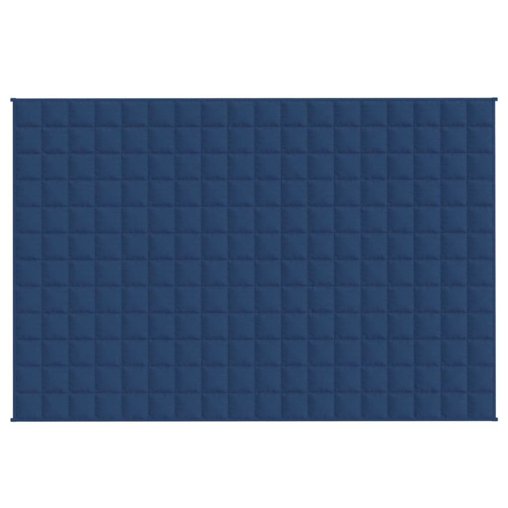 weighted blanket blue 120x180 cm 5 kg fabric