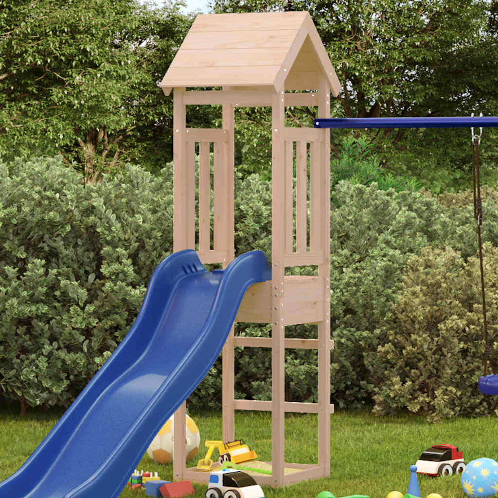 play tower, 52.5 x 46.5 x 206.5 cm, pine wood