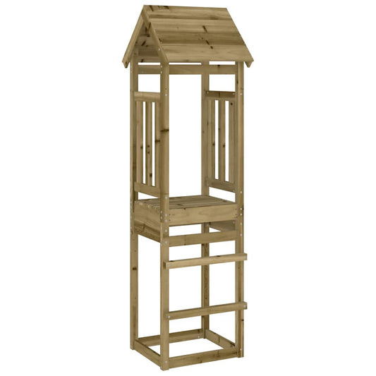 play tower, 52.5 x 46.5 x 206.5 cm, impregnated pine wood