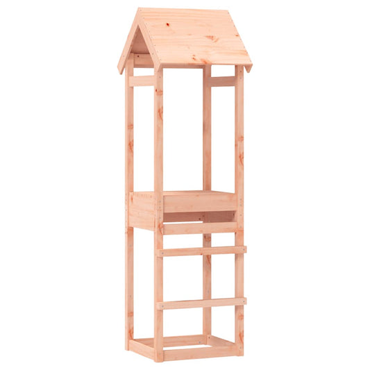 play tower, 53 x 46.5 x 194 cm, rough-hewn wood