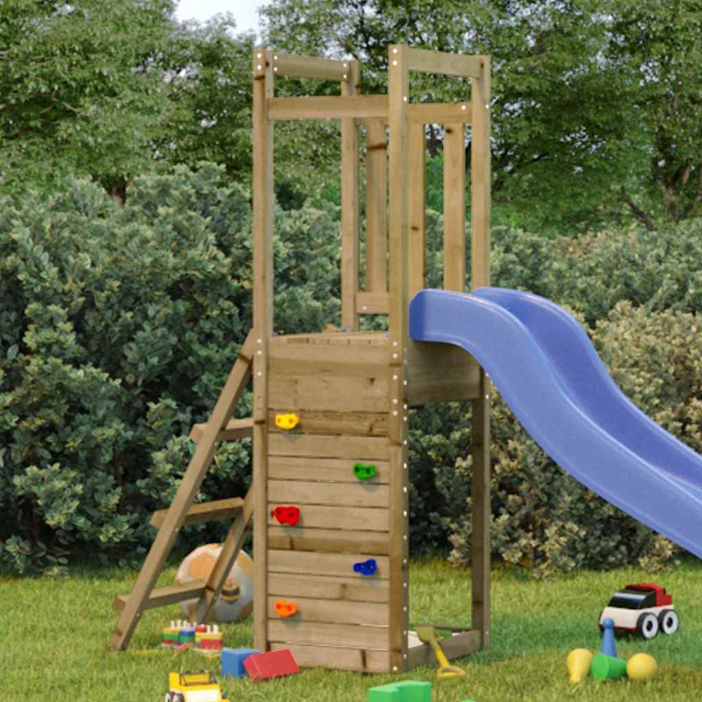 outdoor playground, 53x46.5x169 cm, impregnated pine wood