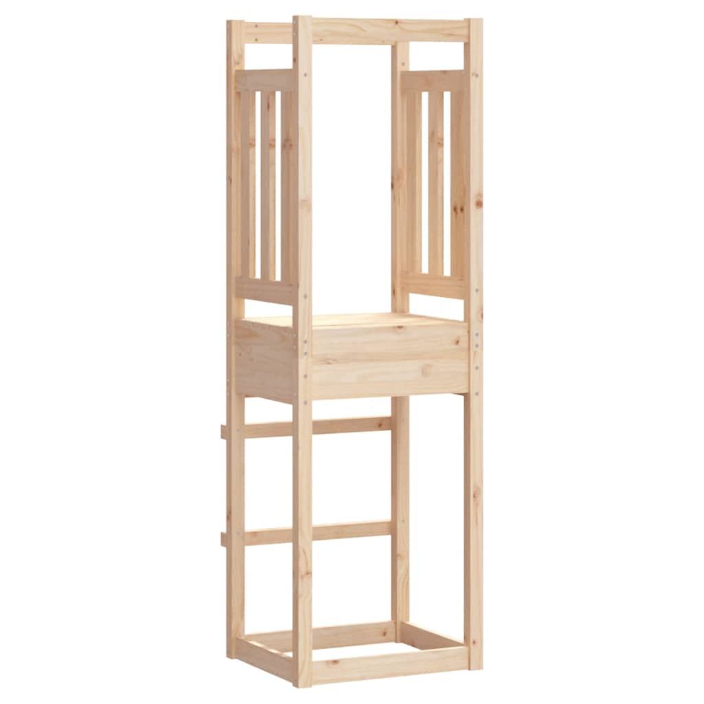 play tower, 53 x 46.5 x 169 cm, pine wood