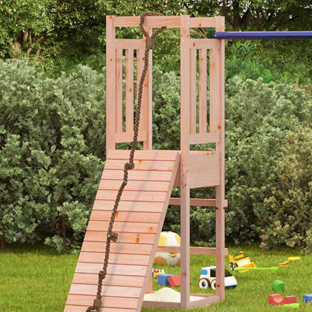 play tower, 53 x 46.5 x 169 cm, rough-hewn wood