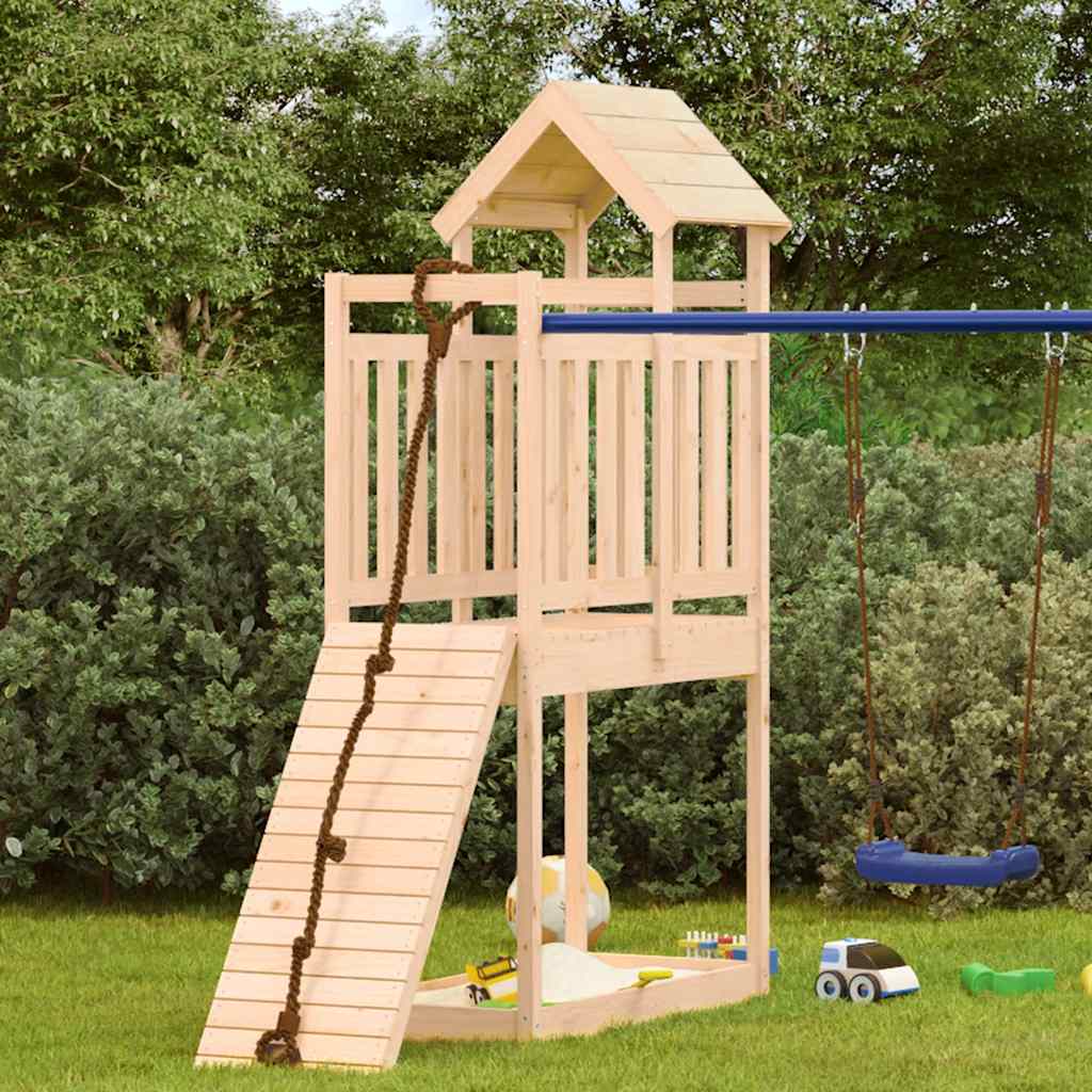 play tower, 52.5 x 110.5 x 214 cm, pine wood