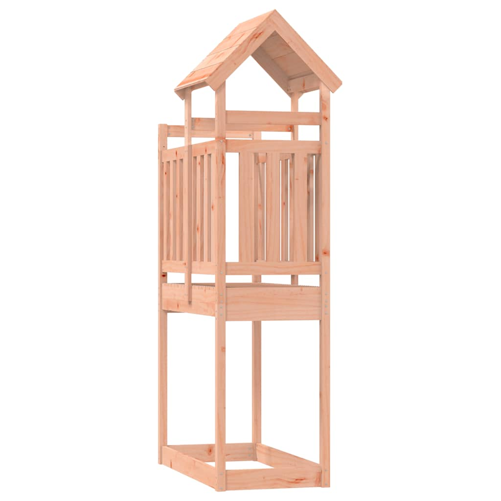 play tower, 52.5 x 110.5 x 214 cm, rough-hewn wood