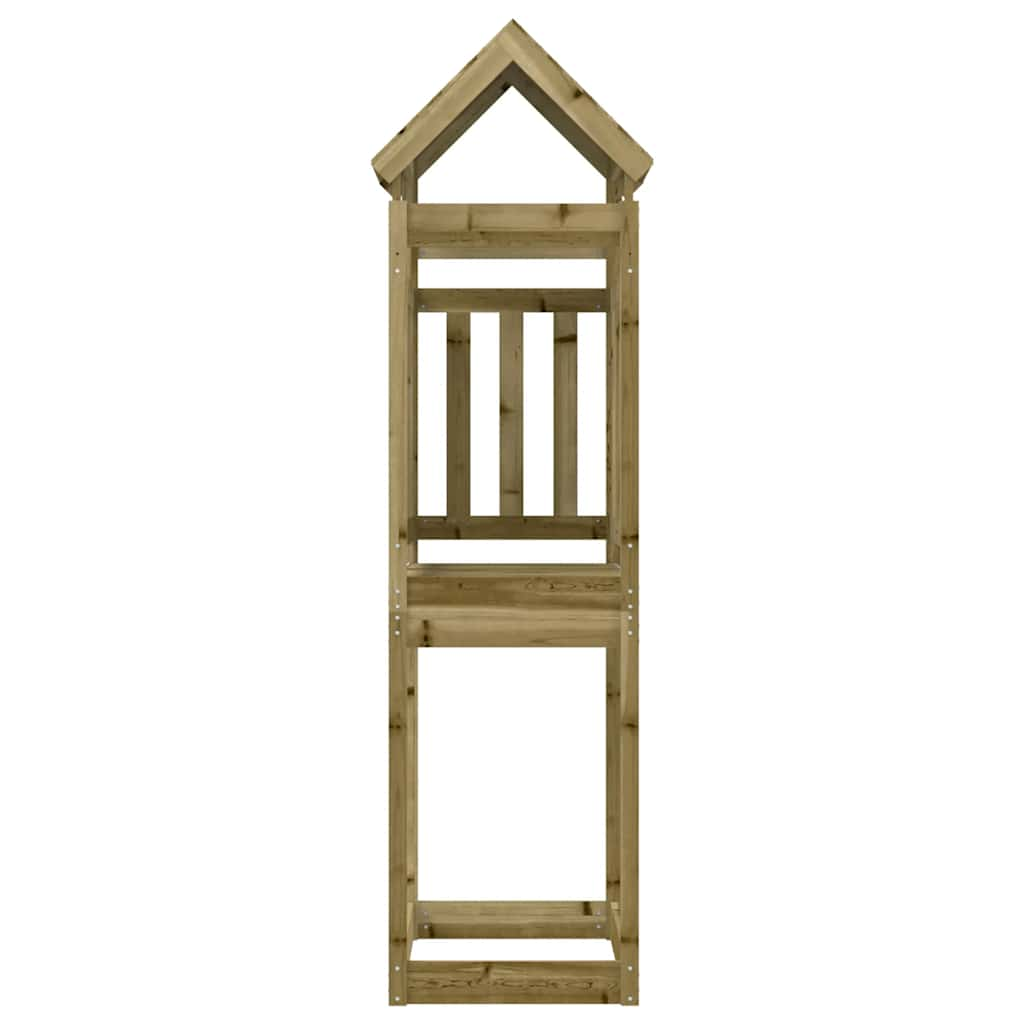 play tower, 52.5 x 110.5 x 214 cm, impregnated pine wood