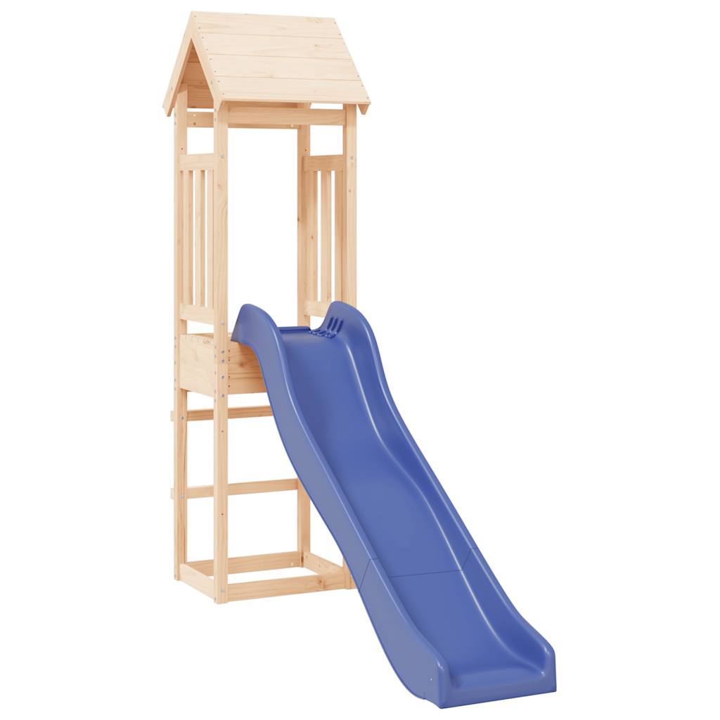 outdoor playground, pine wood