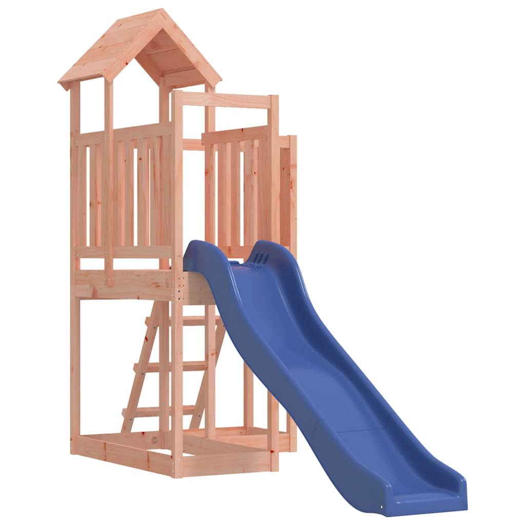 outdoor playground, rough wood