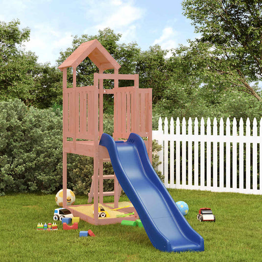 outdoor playground, rough wood