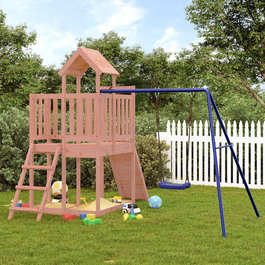 outdoor playground, rough wood