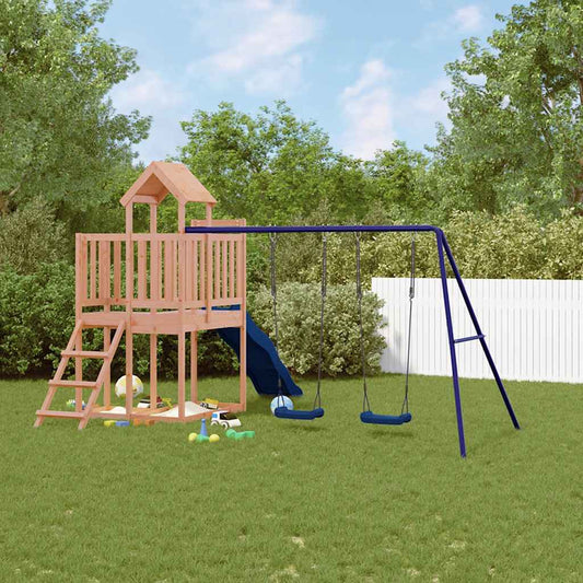 outdoor playground, rough wood