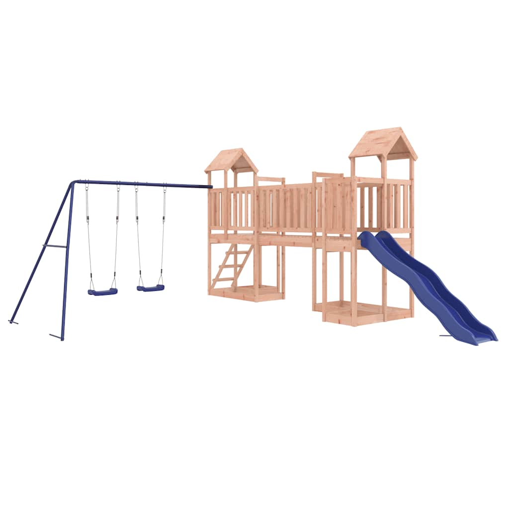 outdoor playground, rough wood