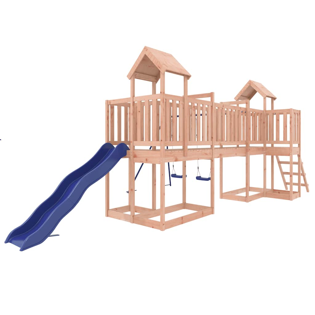 outdoor playground, rough wood