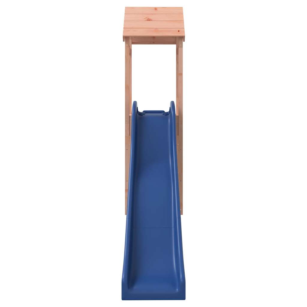 outdoor playground, rough wood