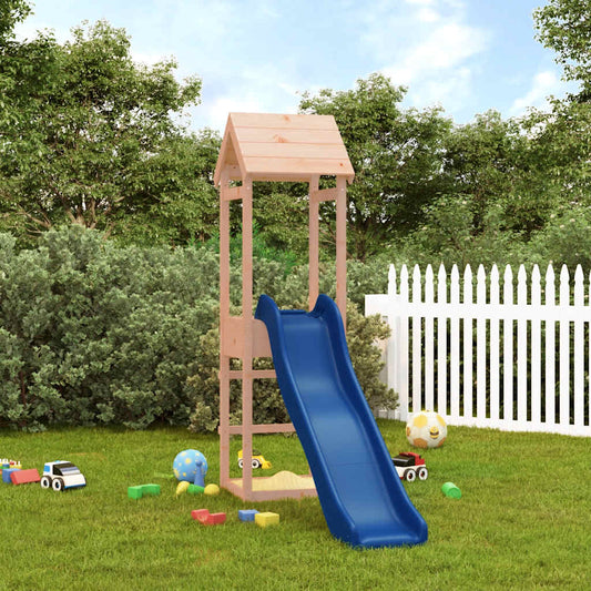 outdoor playground, rough wood