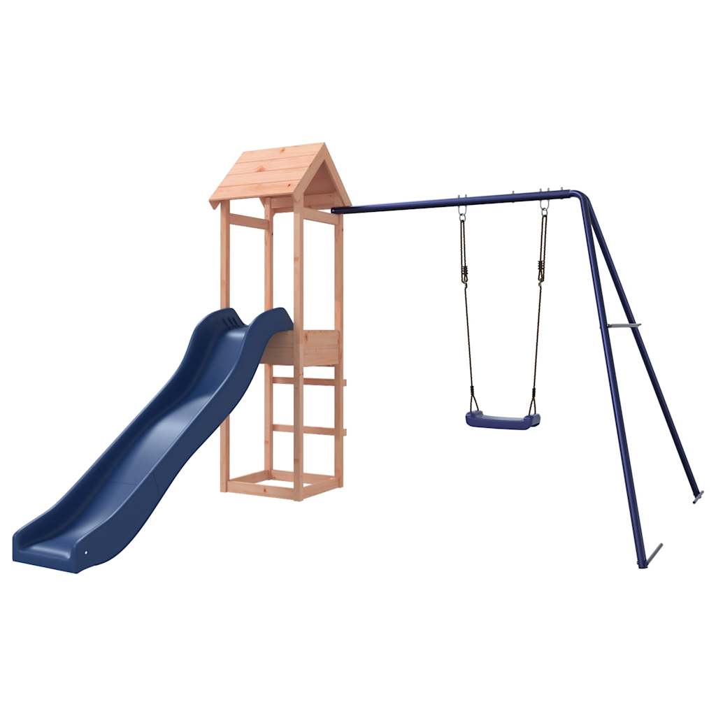 outdoor playground, rough wood