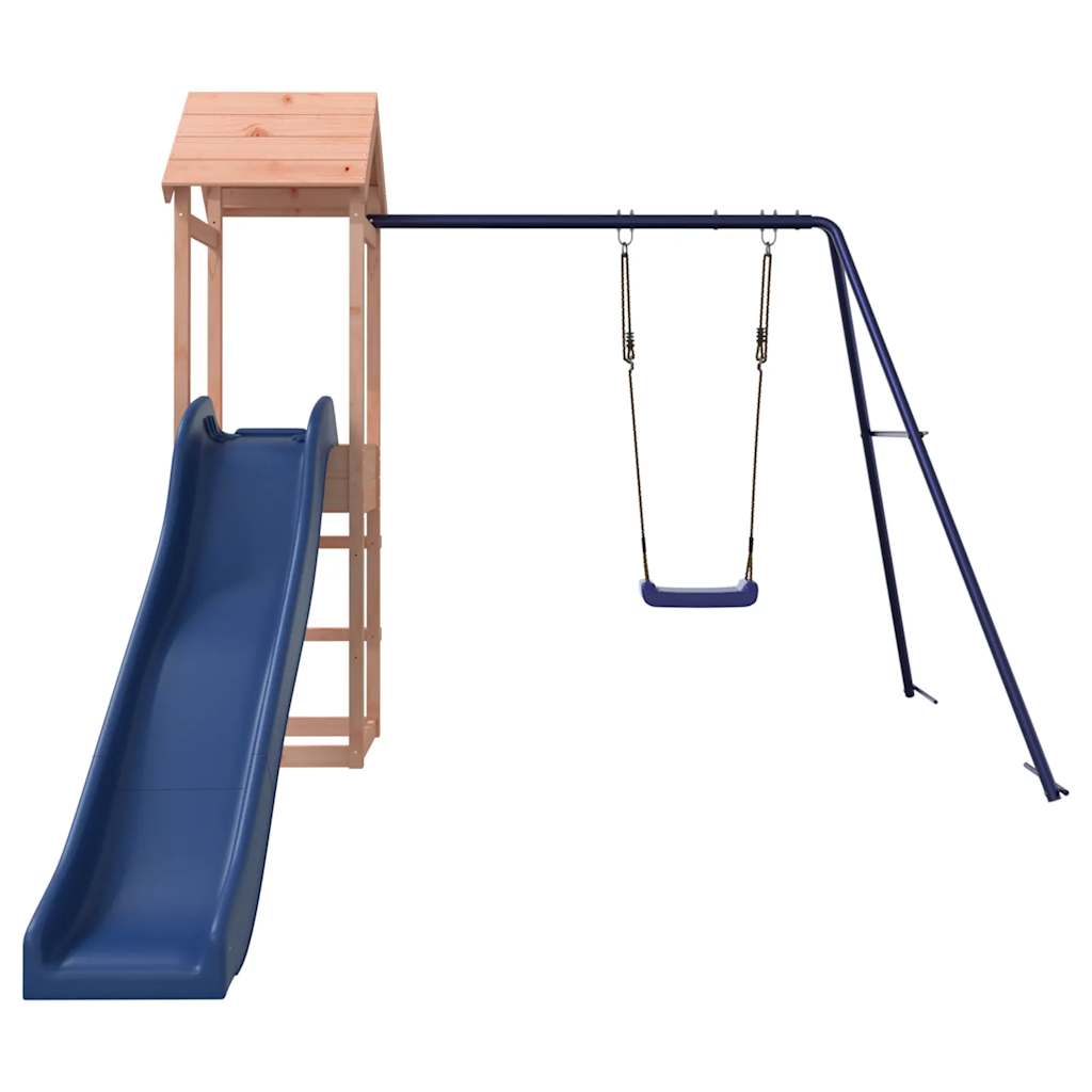 outdoor playground, rough wood