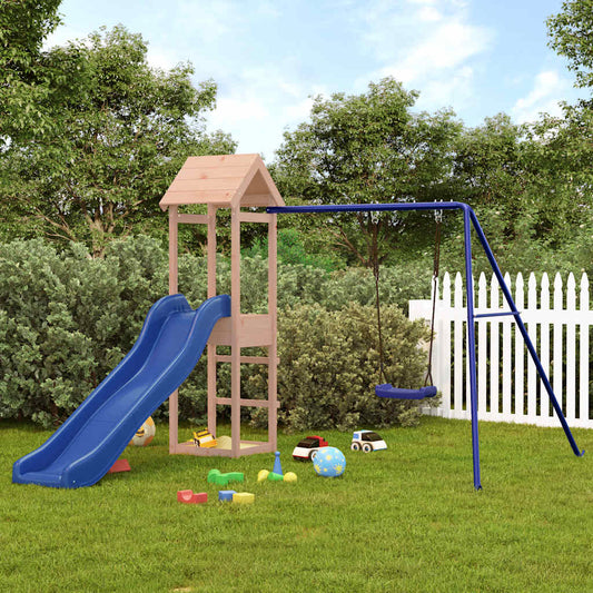 outdoor playground, rough wood