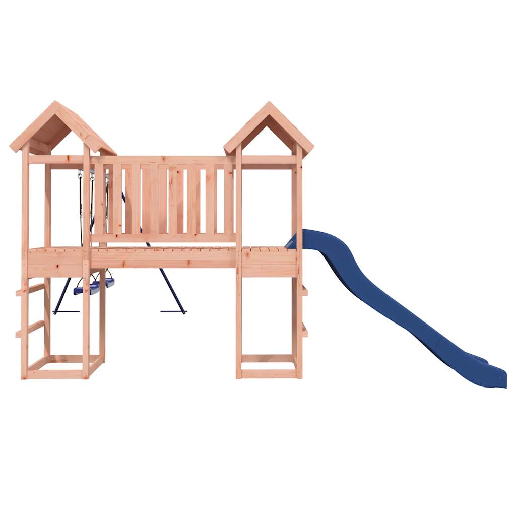 outdoor playground, rough wood