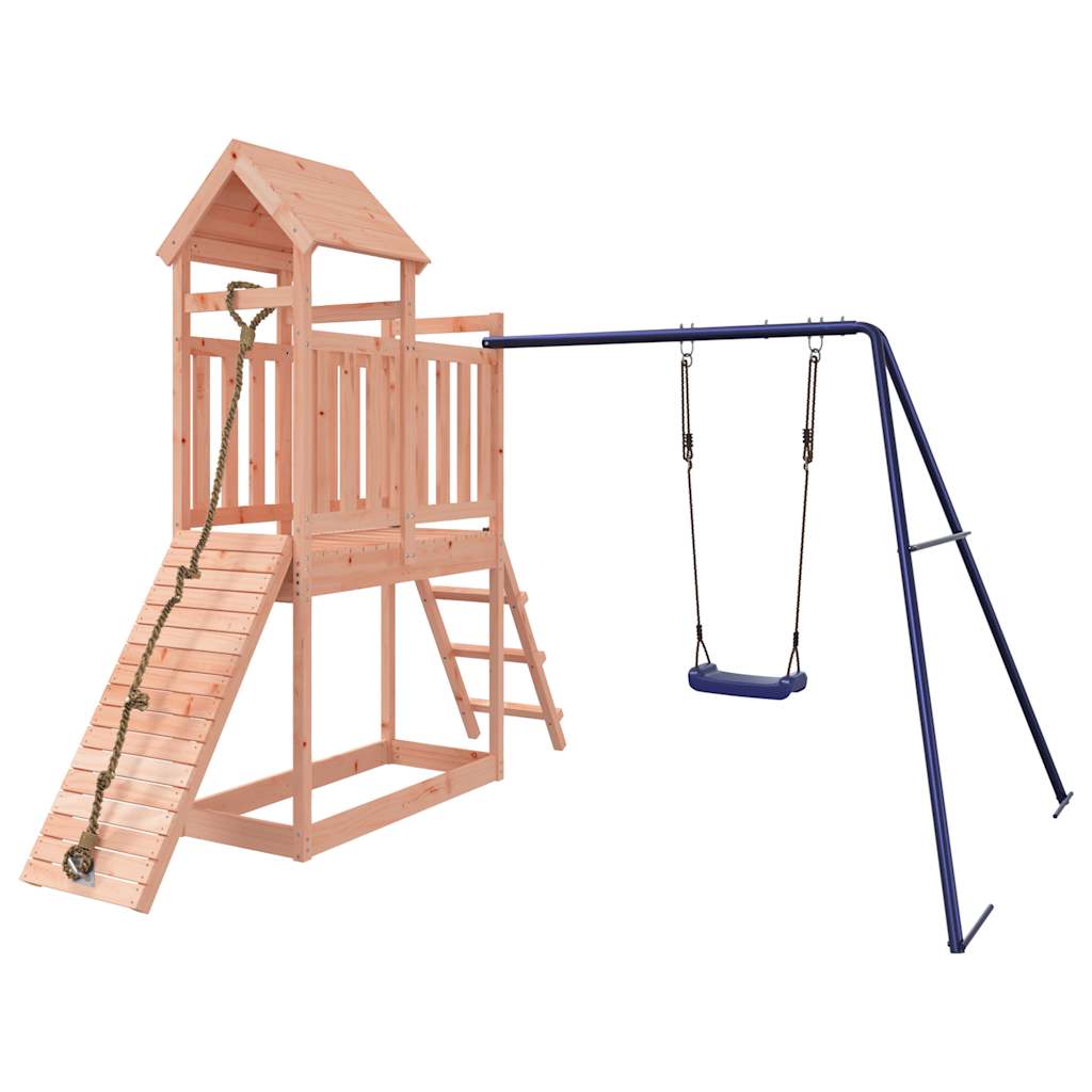 outdoor playground, rough wood