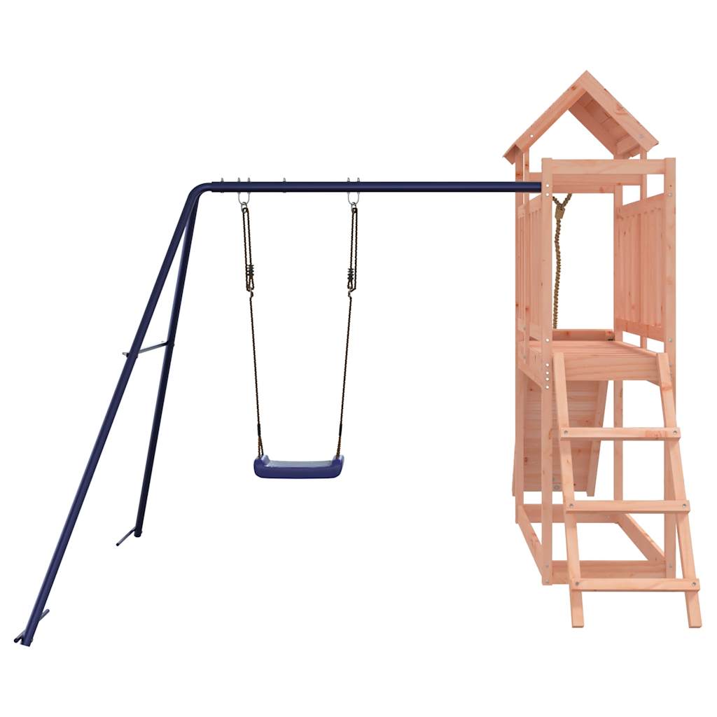 outdoor playground, rough wood