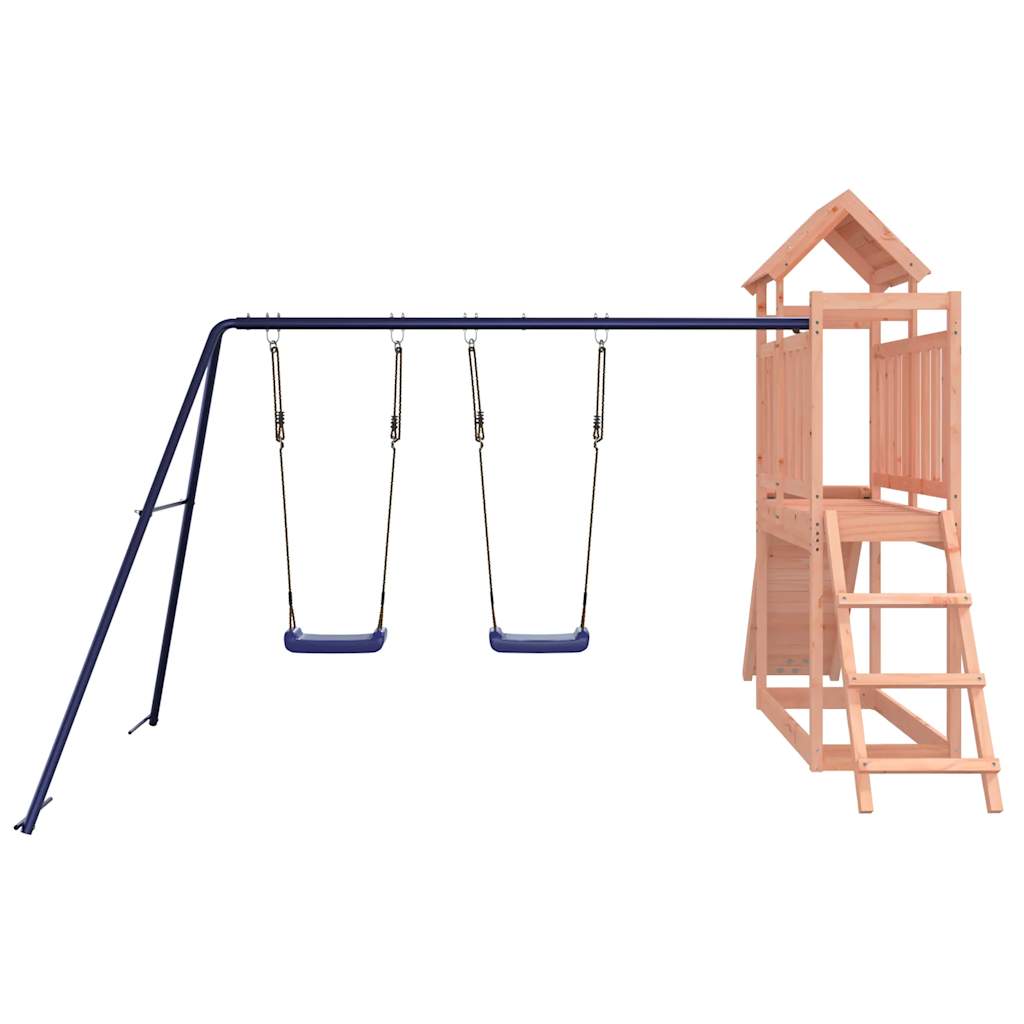 outdoor playground, rough wood