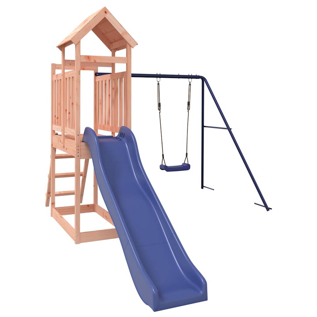 outdoor playground, rough wood