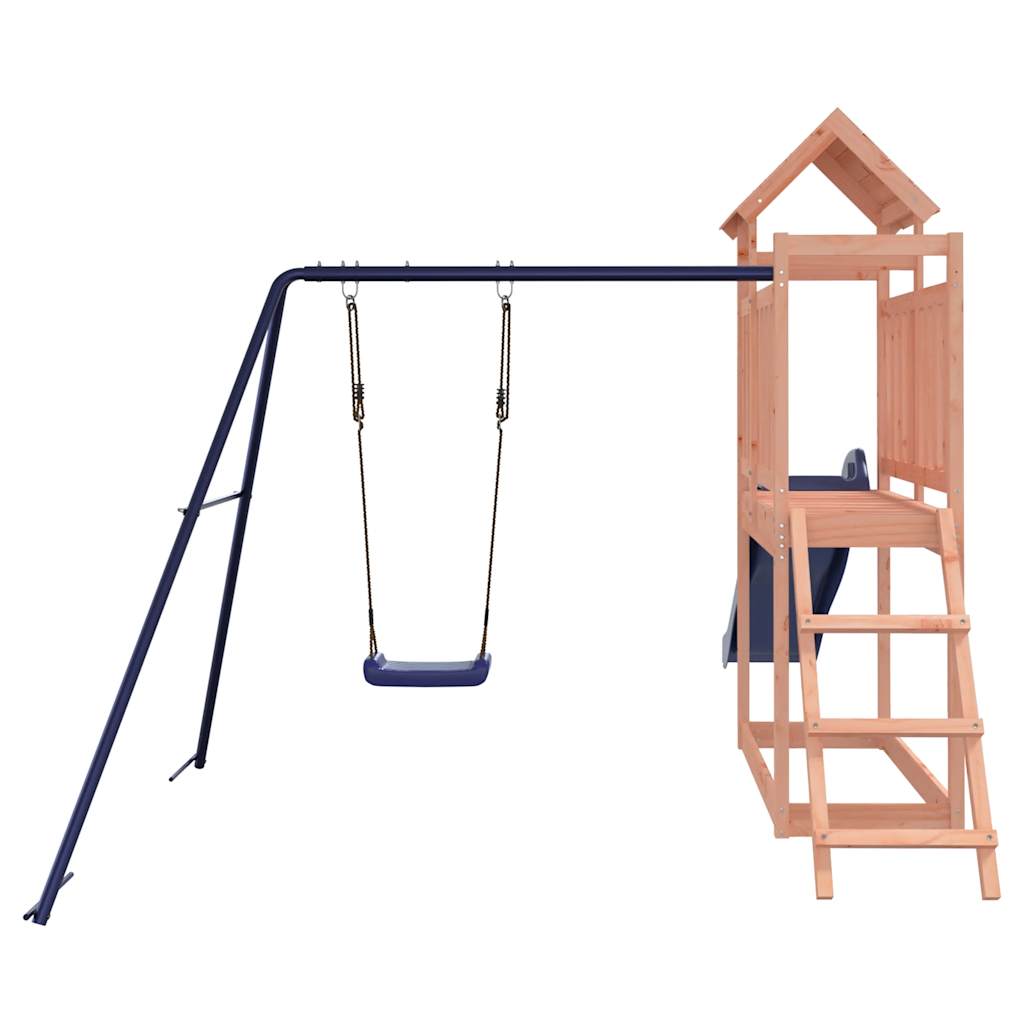 outdoor playground, rough wood