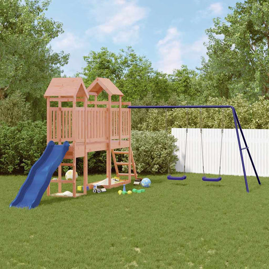 outdoor playground, rough wood