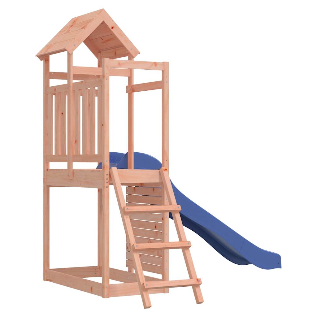 outdoor playground, rough wood