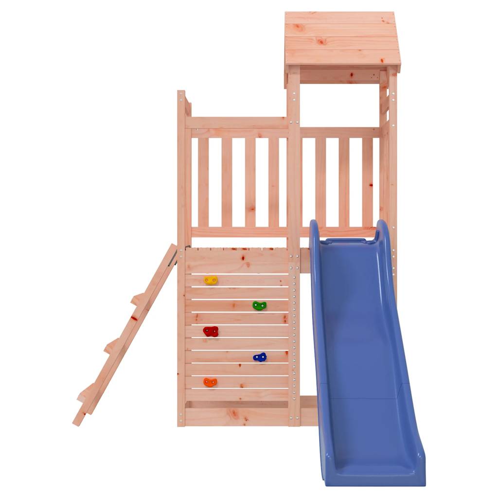 outdoor playground, rough wood