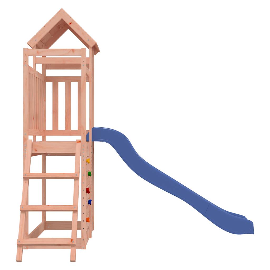 outdoor playground, rough wood