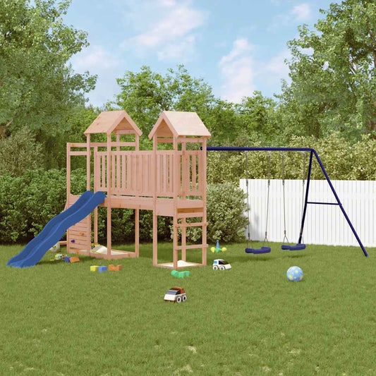 outdoor playground, rough wood