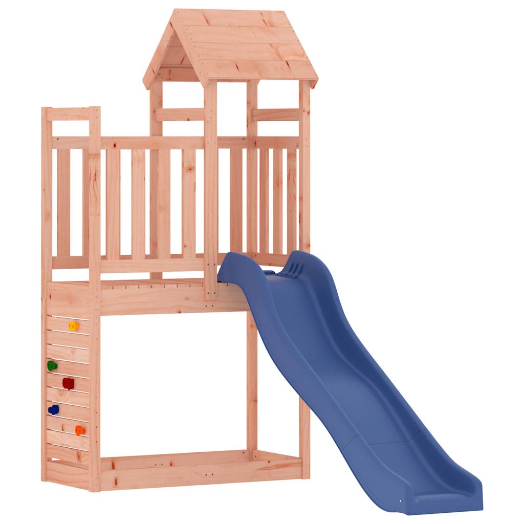 outdoor playground, rough wood