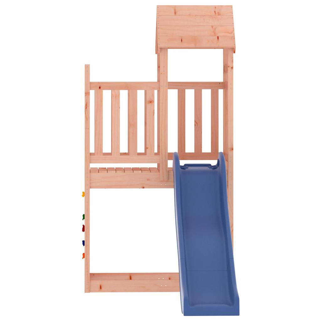 outdoor playground, rough wood