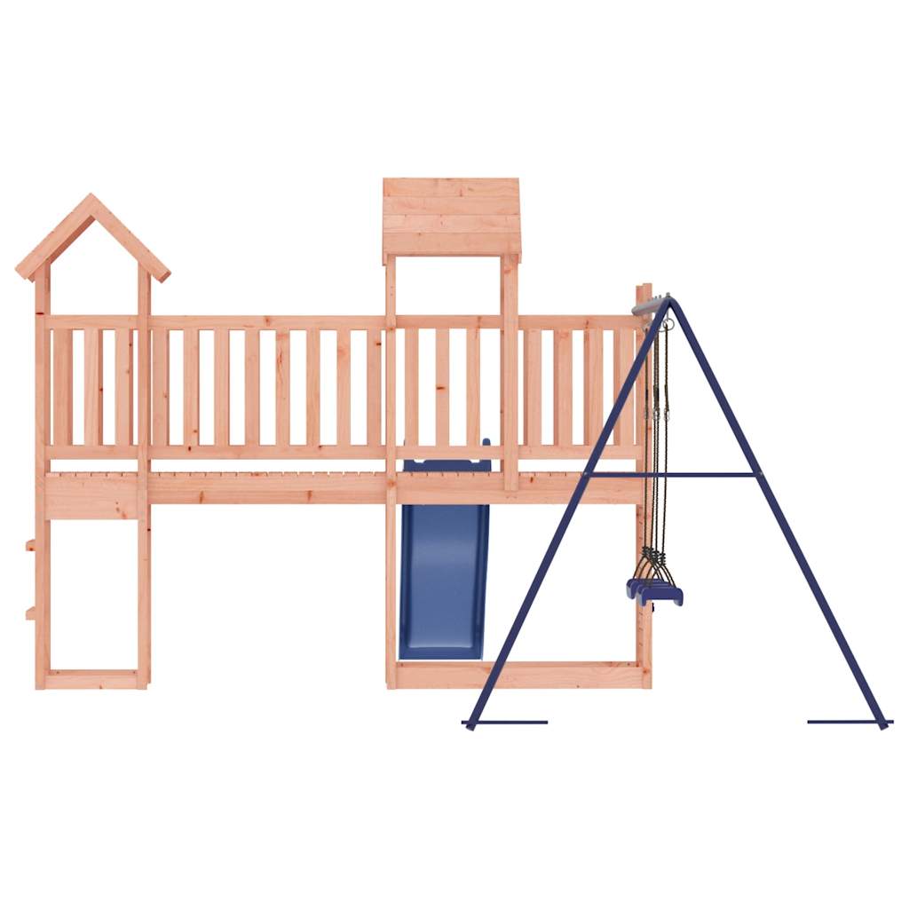 outdoor playground, rough wood