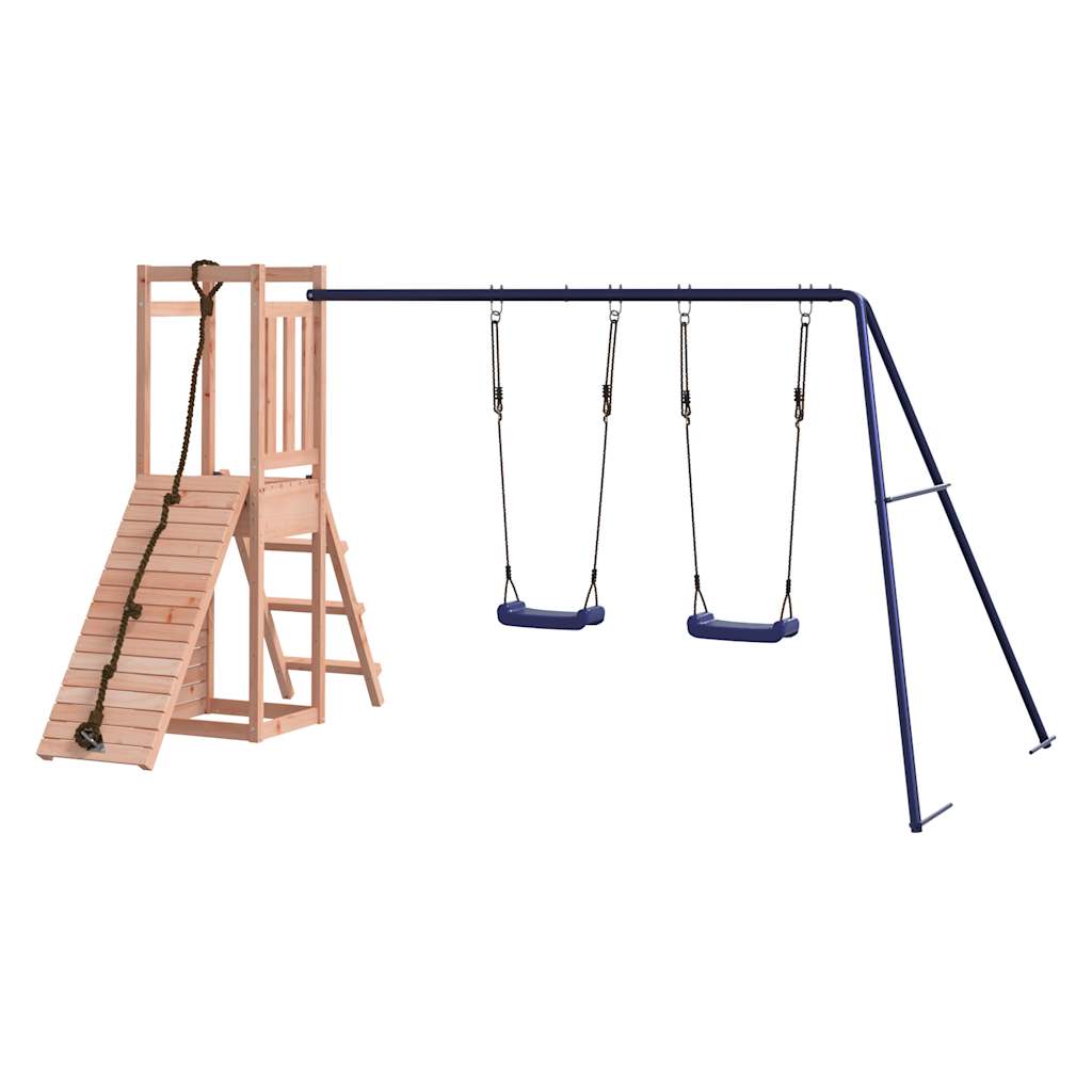 outdoor playground, rough wood