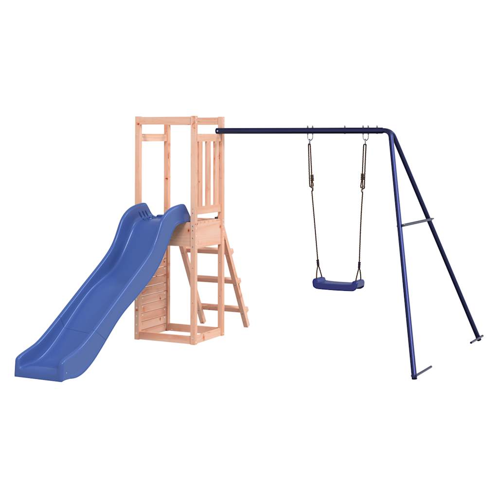 outdoor playground, rough wood